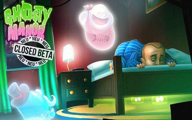 Ghosty Manor - Geister-Browsergame startet in Closed Beta
