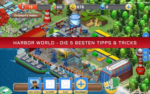 Harbor World - Die 5 besten Tipps & Tricks