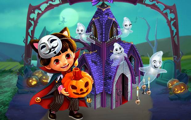 Dorfleben - Eine Baby-Spinne und ein Geisterschloss