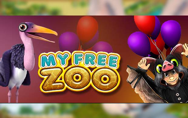 My Free Zoo - Marabu & Fledermausmaskottchen