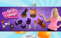My Café Katzenberger erhält Halloween-Deko