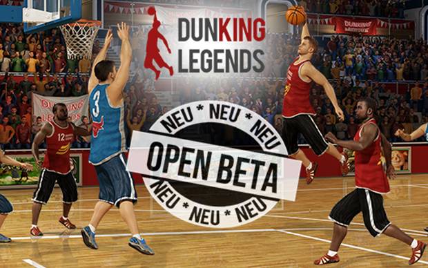 Dunking Legends - Basketball Browsergame startet in Open Beta
