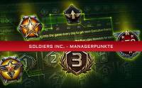 Soldiers Inc. - Managerpunkte: Das solltest du wissen