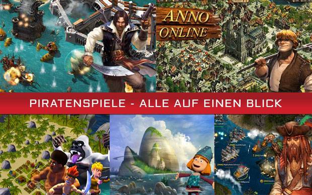 Piratenspiele - Alle auf einen Blick