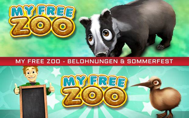My Free Zoo - Belohnungen & Sommerfest