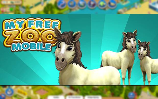 My Free Zoo mobile - Das Pferd ist neu in der Mobile Zoo App