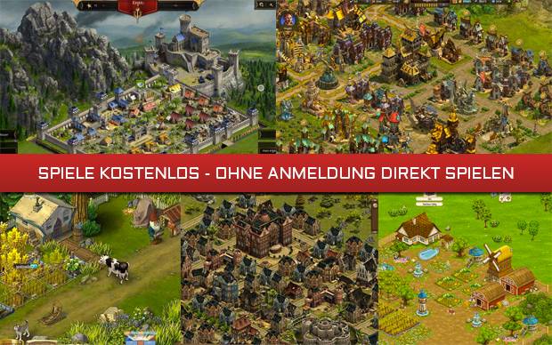 Spiele kostenlos - Ohne Anmeldung direkt spielen