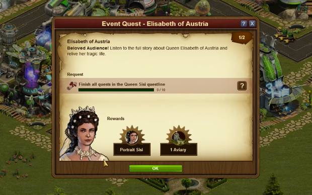 Forge of Empires - Sissi Event: Elisabeth von Österreich