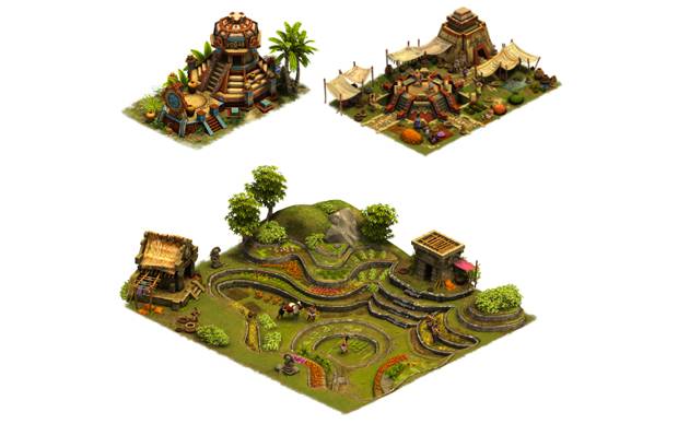 Forge of Empires Gilden-Expeditionen Gebäude Dschungel